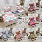 Elastic Sofa Seat Cushion Cover Mandala Pattern Sofa Seat L Shape Sofa Slipcover