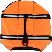 BESPORTBLE Pet Vest Jacket Reflective Strip for Pool Beach Safety Oxford Material