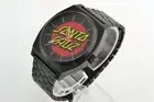 NIXON x SANTA CRUZ collaboration Watch THE TIME TELLER Model Skateboard Black