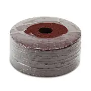 200 Pack 5" Black Hawk 24 Grit A/O Resin Fiber Disc Grinding & Sanding Discs
