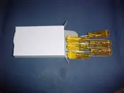 6 New In Box Xcelite R182 Round Blade Flat Screwdriver 1/8" X 2 1/2" Blade USA