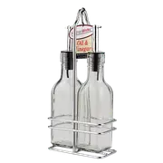 Kitchenworks Oil And Vinegar Bottle Set with Stand