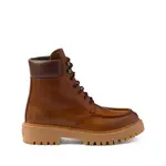 [Prada] Prada Lug-sole Leather Boots 40 IT BROWN
