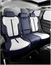 Car Seat Cover Compatible for Smart Fortwo 451 Accessories Interior Winter Full Set Automobiles Custom Nappa Leather(3 PCS-02)