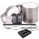 USA PRO Mini 5 Ounce Propane Jewelry Kiln with Crucible and Tongs Borax Smeltin