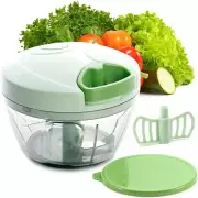 550ml Vegetable Chopper Hand Pull Onion Garlic Cutter Food Mincer Multifunctiona