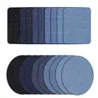 5/10PCS Denim Patches Iron On Patches Mending-for Clothing Jeans Repair Kit DIY