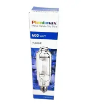 PlantMax MH Sky Blue spectrum Metal Halide 600 Watt - 7,200K Lamp Bulb