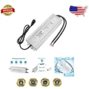 Heavy-Duty Waterproof 24V Transformer - 250W LED Power Supply for Outdoor Use