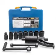 1" Drive Torque Multiplier Hand Lug Wrench Wheel Nut Remover 1-58 Ratio 8 Socket