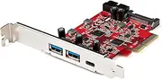 Startech 5 Port USB 3.1 Gen 2 PCIe Card Accessories with USB-C
