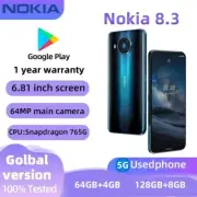 Nokia 8.3 64GB 128GB 64MP 5G LTE Unlocked Global Android Smartphone New Sealed