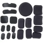 19Pcs Helmet Foam Cushion Pads Kits For Fast Mich ACH USMC PASGT Helmet