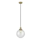 Innovations Edison Beacon 10" 1 Light Mini Pendant, BB - 616-1PH-BB-G204-10