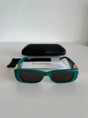 New Balenciaga sunglasses womens mens optical dynasty BB0096S 006 green