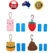 Pet Poo Bag Holder Novelty - Assorted, Silicone Pet Hygiene Bag Holder - AU