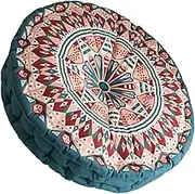 TINEASUR Thick Patio Chair Cushions Floor Seat Living Room Chair Lounge Dining Seats Mat for Sofa Sitting Mat Blue Pp Cotton