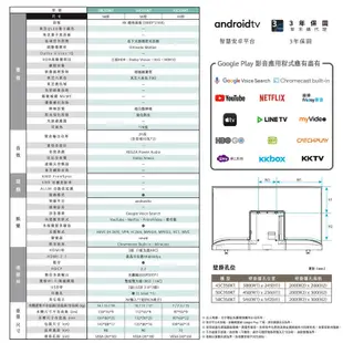 TOSHIBA 東芝 50型六真色 PRO杜比視界全景聲4K安卓液晶顯示器 電視 50C350KT