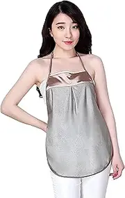[YILEFU] Radiation Protection Suit for Pregnant Women,EMF Maternity Clothing Conductive/Shielding EMF Anti Radiation Protection Silver Fabric RFID-Blocking