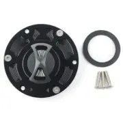 Fuel Gas Tank Cap Fit Kawasaki Ninja 250R EX250 2008-2012 EX300 13-14 Titanium