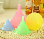 5PCS Differ Size Colorful Funnels Set Food Graded Small Medium Large Funnels
