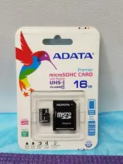 ADATA 16GB,64GB Class 10 MicroSDHC Card with Adapter UHS-I