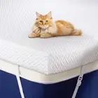 Memory Foam Mattress Topper Queen Size, 3 Inch Gel Infused Cooling Mattress P...