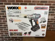 WX176L.1 WORX 20V Power Share Switchdriver 2-in-1 67 Piece Kit - New In Box!