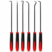 6PC Extra Long Pick and Hook Set O Ring Seal Puller Remover Mechanic Heavy AU