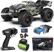 RIAARIO 1:14 Brushless RC Cars for Adults - Max 45MPH Monster Trucks -All Terrain Electric Vehicle - Off-Road RC Trucks with Limited Slip Clutch - 4WD Remote Control Car with Lipo Battery