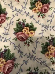 Longaberger Oregano Booking Basket Liner - Mother's Day Floral
