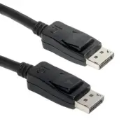 Amphenol AV-DPMDPM0000-002 DisplayPort Cable 1.1 Certified 10.8Gbps 2m 6.6ft