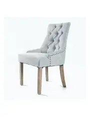 [La Bella] French Provincial Dining Chair in Grey