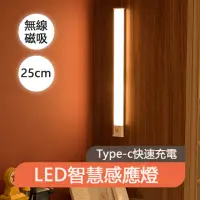 在飛比找momo購物網優惠-【朗美科】自動LED人體感應燈 磁吸式 USB充電 夜燈 護