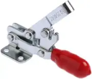 RS Pro VERTICAL TOGGLE CLAMP 90-125° 16mm Jaw, 75Kg Holding Force, Zinc Plated