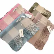 Small Wool Checkerboard Simple Winter Versatile Warm Scarf Scarf Scarf Blind Box
