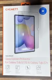 Cygnett Samsung Galaxy Tab S7 FE and S7+ Glass Screen Protector TO SCP04