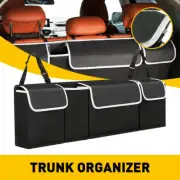 Car Oxford cargo Trunk Bag Storage seat Back Storage Organizer Bag SUV EXD (for: Audi)