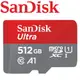 【公司貨】 SanDisk 512GB Ultra microSDXC TF UHS-I C10 A1 U1記憶卡