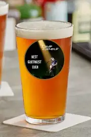 David Gilmour (Best Ever)- Rock & Roll - 16oz Pint Beer Mixing Glass Pub Barware