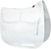 ECP Cotton Correction Dressage Saddle Pad - Memory Foam Pockets