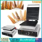 1750W Waffle Stick Machine Pine Tree Mould Pan Electric Waffle Pancake Maker New