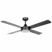 Eglo Stradbroke 48" DC Ceiling Fan with 20W LED Tri Colour & Remote Control-Black