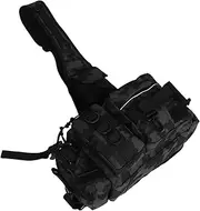 VICASKY Outdoor Tackle Bag Fishing Sling Crossbody Pack Camo Lure Bag Repair Tools Compartment Waterproof Storage