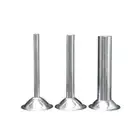 Pack of 3 Versatile Stainless Steel Sausage Funnel Set for Preparation