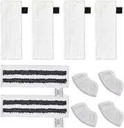 kingsea Steam Mop Replacement Pads Compatible with Karcher SC Steam Cleaner, Microfiber Mop Cloth Steam Pocket Mop Pads Set for SC Floor Nozzle SC2 SC3 SC4 SC5