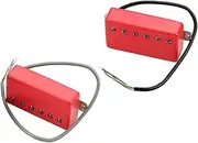 CIMAXIC 2pcs Metal Guitar Pickups Replacement Pickups for Electric Guitar Acoustic Parts