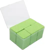 Ipetboom Cleaning Cloth Cotton Pads 1080pcs Makeup Remover Wipes Lint- Polish Absorbent for Beauty Tools