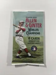 1x 2021 Topps Allen & Ginter Baseball Factory Sealed Pack - Trevor Lawrence RC?