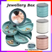 在飛比找蝦皮購物優惠-ABS Rotate Jewellery Box Multi